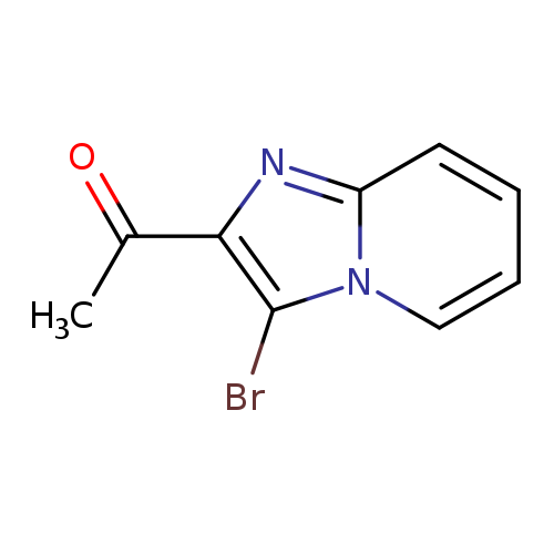1-{3-bromoimidazo[1,2-a]pyridin-2-yl}ethan-1-one