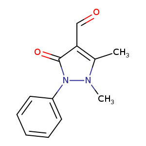 1,5-Dimethyl-3-oxo-2-phenyl-2,3-dihydro-1H-pyrazole-4-carbaldehyde