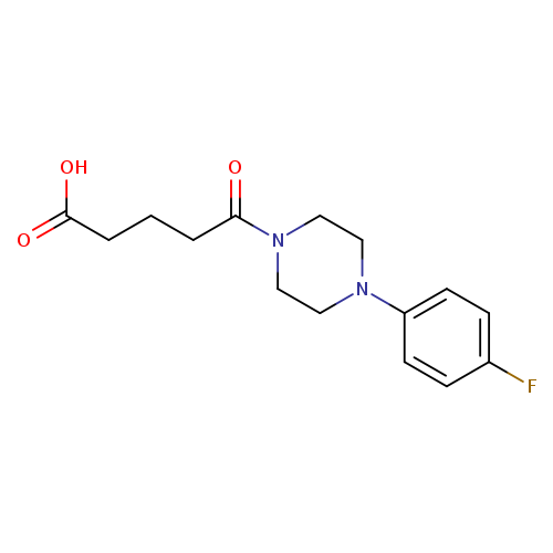 5-[4-(4-Fluorophenyl)piperazin-1-yl]-5-oxopentanoic acid