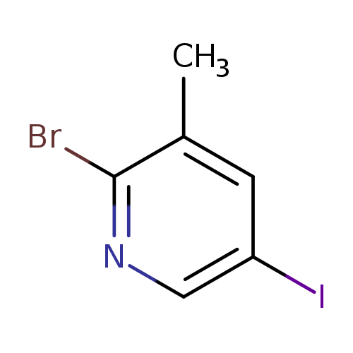 2-Bromo-5-iodo-3-methylpyridine