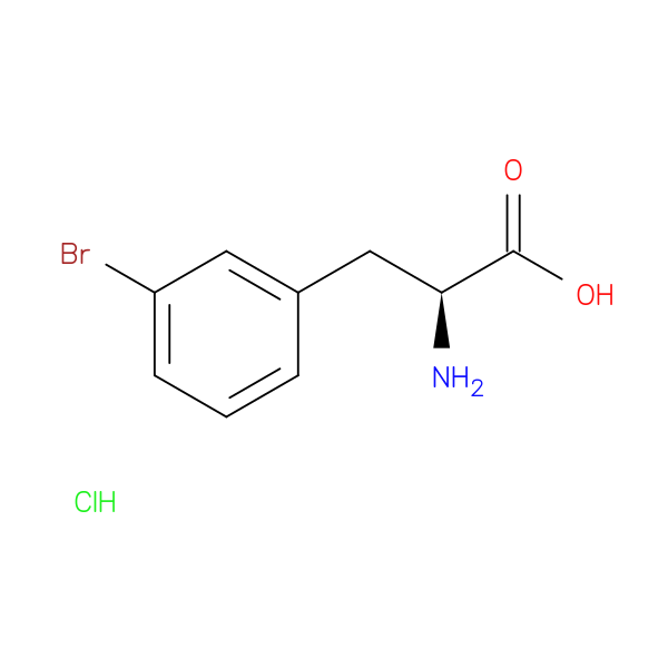 (2S)-2-amino-3-(3-bromophenyl)propanoic acid hydrochloride