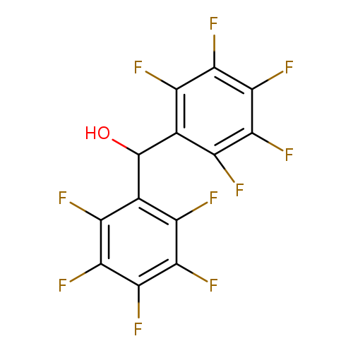 Benzenemethanol, 2,3,4,5,6-pentafluoro-α-(2,3,4,5,6-pentafluorophenyl)-