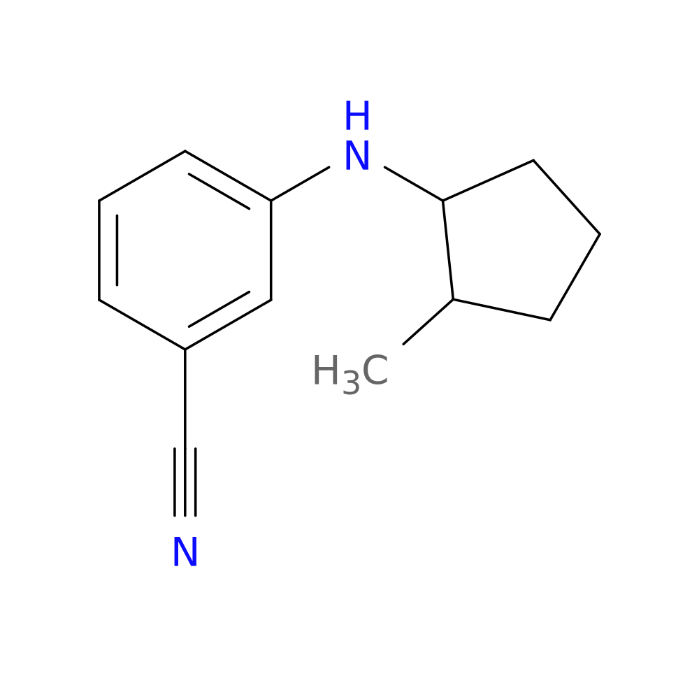 3-((2-Methylcyclopentyl)amino)benzonitrile
