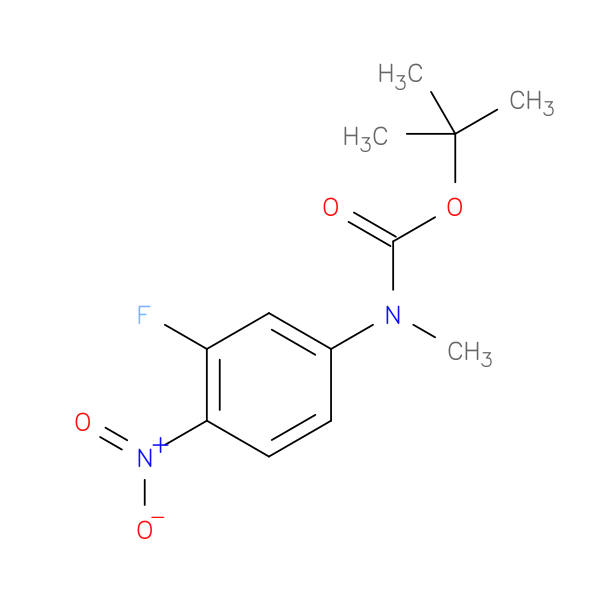tert-butyl N-(3-fluoro-4-nitrophenyl)-N-methylcarbamate