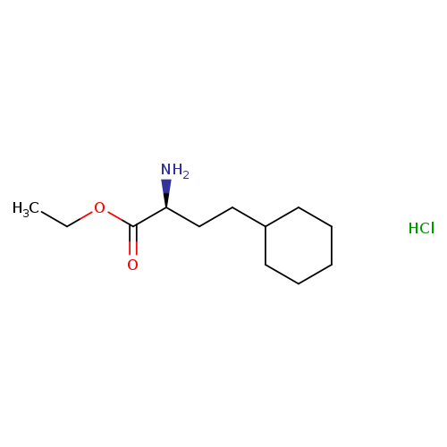 (S)-Ethyl 2-amino-4-cyclohexylbutanoate hydrochloride