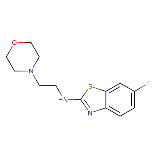 6-Fluoro-N-(2-morpholin-4-ylethyl)-1,3-benzothiazol-2-amine