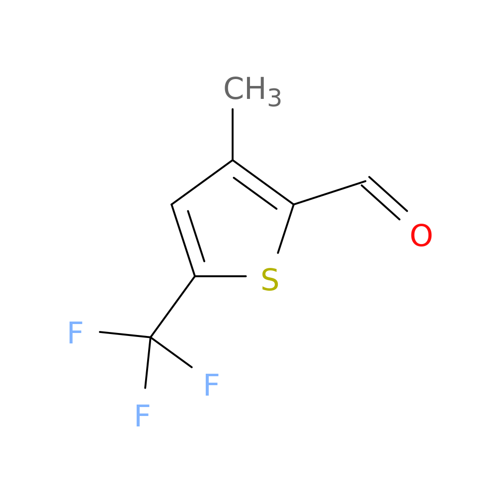 3-methyl-5-(trifluoromethyl)thiophene-2-carbaldehyde