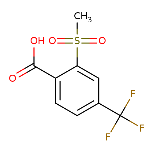 2-Methylsulfonyl-4-(trifluoromethyl)benzoic acid