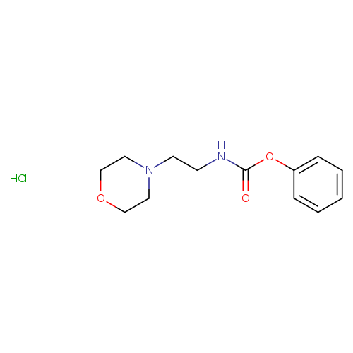 Phenyl (2-morpholinoethyl)carbamate hydrochloride