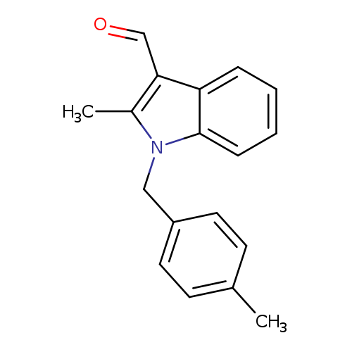 1H-Indole-3-carboxaldehyde,2-methyl-1-[(4-methylphenyl)methyl]-(9CI)