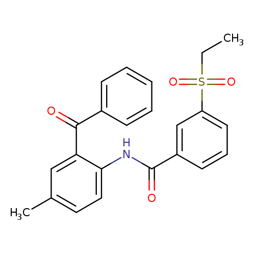 N-(2-benzoyl-4-methylphenyl)-3-(ethanesulfonyl)benzamide