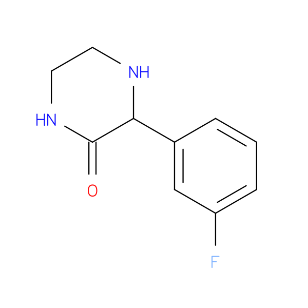 3-(3-Fluorophenyl)piperazin-2-one
