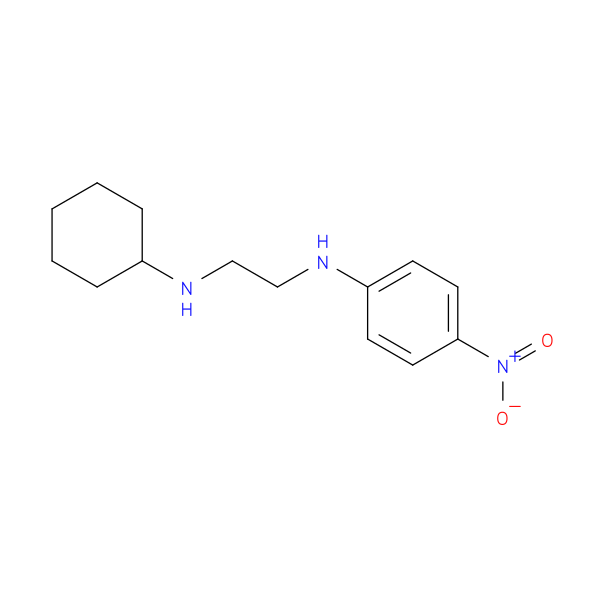 N-{2-[(4-Nitrophenyl)amino]ethyl}cyclohexanamine