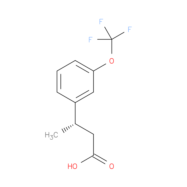 (3S)-3-[3-(trifluoromethoxy)phenyl]butanoic acid