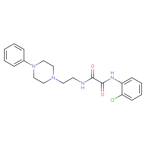 N'-(2-chlorophenyl)-N-[2-(4-phenylpiperazin-1-yl)ethyl]ethanediamide