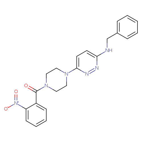 N-benzyl-6-[4-(2-nitrobenzoyl)piperazin-1-yl]pyridazin-3-amine