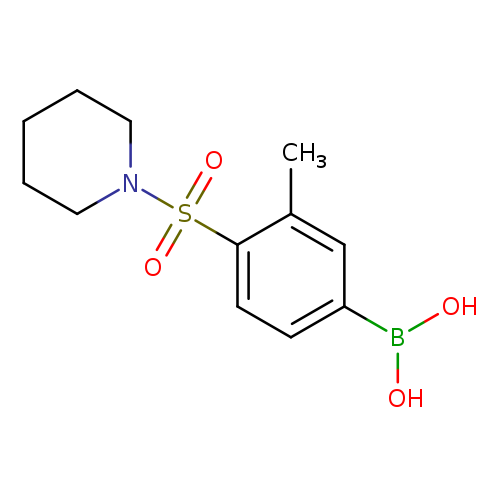 [3-methyl-4-(piperidine-1-sulfonyl)phenyl]boronic acid
