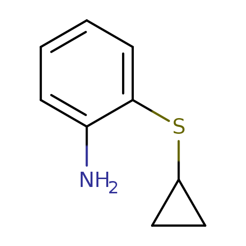 2-(cyclopropylsulfanyl)aniline