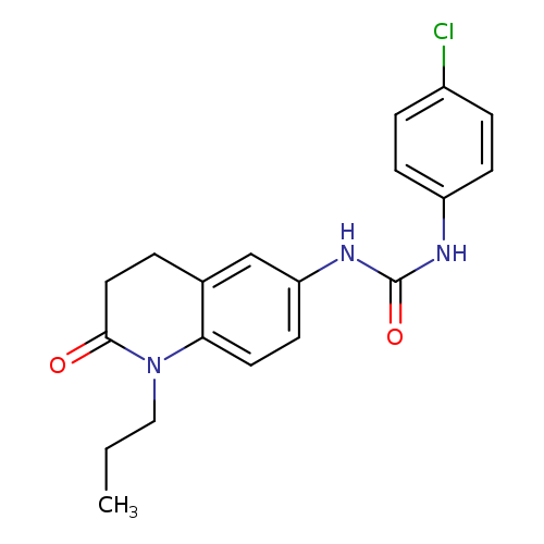 1-(4-chlorophenyl)-3-(2-oxo-1-propyl-1,2,3,4-tetrahydroquinolin-6-yl)urea