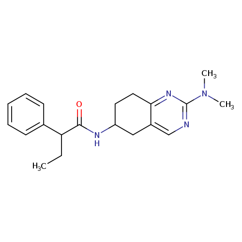 N-[2-(dimethylamino)-5,6,7,8-tetrahydroquinazolin-6-yl]-2-phenylbutanamide