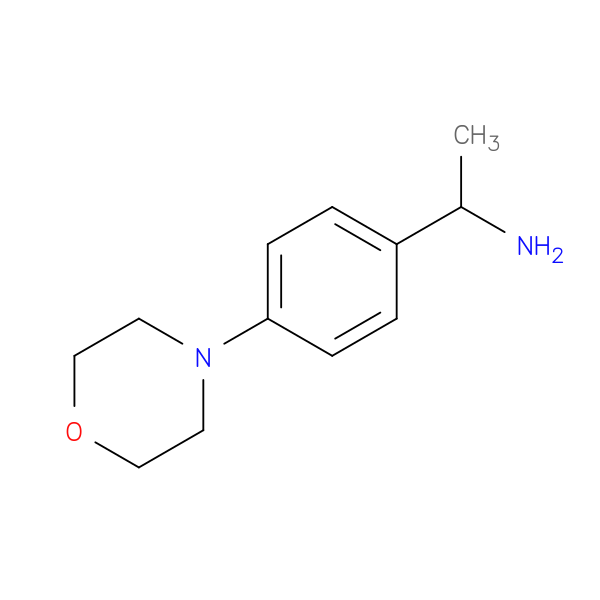 1-(4-Morpholinophenyl)ethanamine