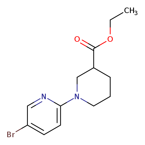 ethyl 1-(5-bromopyridin-2-yl)piperidine-3-carboxylate