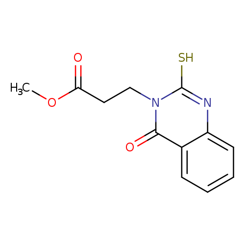 methyl 3-(4-oxo-2-sulfanyl-3,4-dihydroquinazolin-3-yl)propanoate