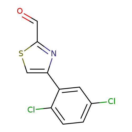 4-(2,5-Dichlorophenyl)-1,3-thiazole-2-carbaldehyde