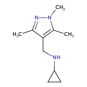 N-((1,3,5-Trimethyl-1H-pyrazol-4-yl)methyl)cyclopropanamine