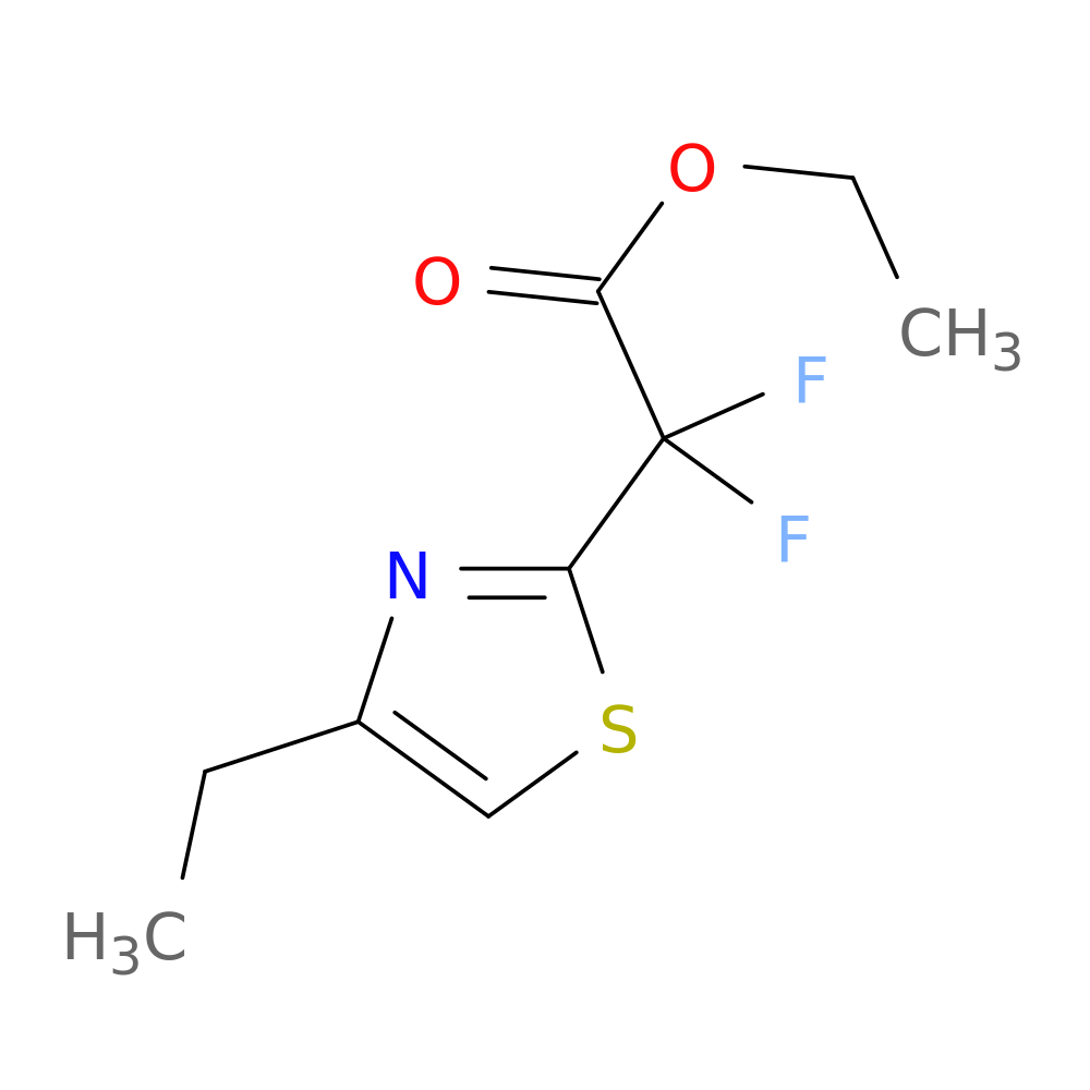 ethyl 2-(4-ethyl-1,3-thiazol-2-yl)-2,2-difluoroacetate
