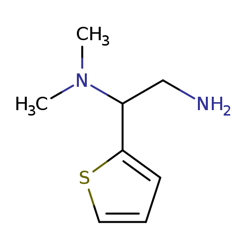 N1,N1-Dimethyl-1-(thiophen-2-yl)ethane-1,2-diamine