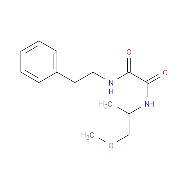 N-(1-methoxypropan-2-yl)-N'-(2-phenylethyl)ethanediamide