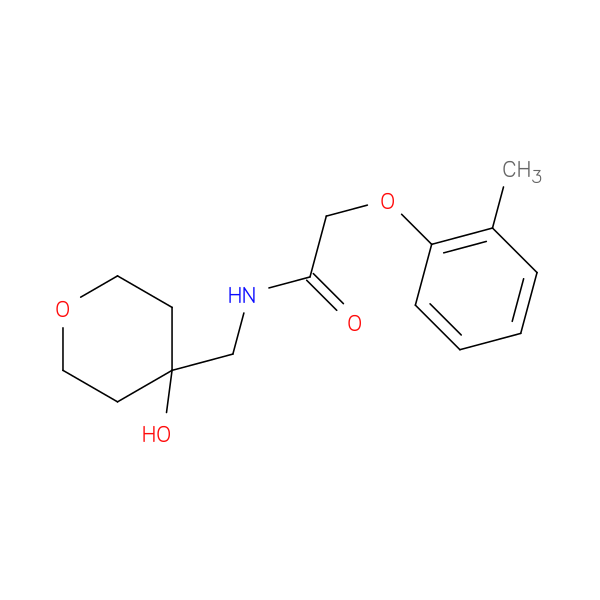 N-[(4-hydroxyoxan-4-yl)methyl]-2-(2-methylphenoxy)acetamide