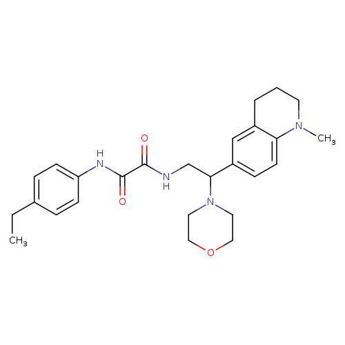 N'-(4-ethylphenyl)-N-[2-(1-methyl-1,2,3,4-tetrahydroquinolin-6-yl)-2-(morpholin-4-yl)ethyl]ethanediamide