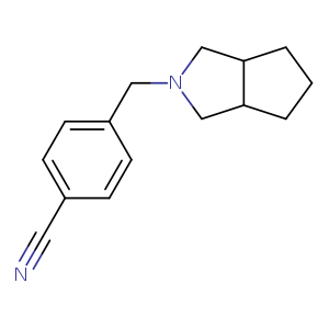 4-({octahydrocyclopenta[c]pyrrol-2-yl}methyl)benzonitrile