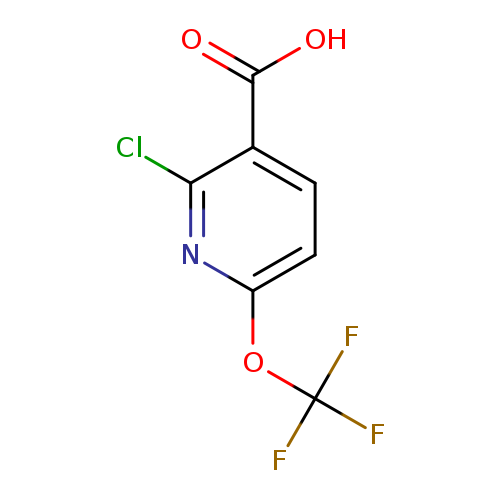 3-Pyridinecarboxylic acid, 2-chloro-6-(trifluoromethoxy)-