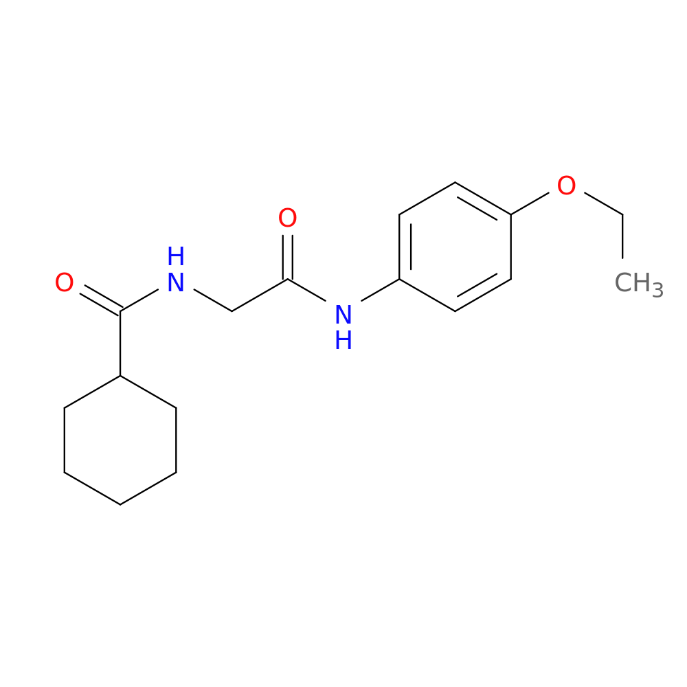 2-(cyclohexylformamido)-N-(4-ethoxyphenyl)acetamide