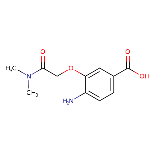 4-amino-3-[(dimethylcarbamoyl)methoxy]benzoic acid