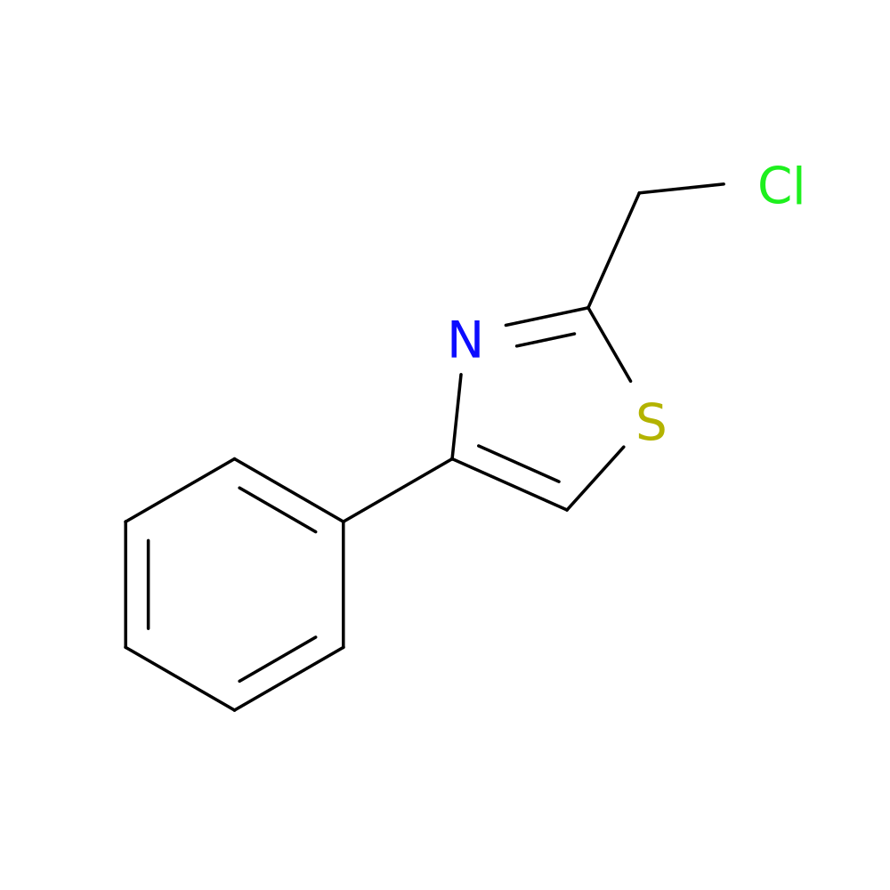 2-(chloromethyl)-4-phenyl-1,3-thiazole hydrochloride