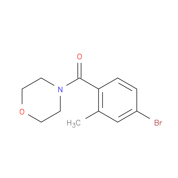 Methanone, (4-Bromo-2-methylphenyl)-4-morpholinyl-