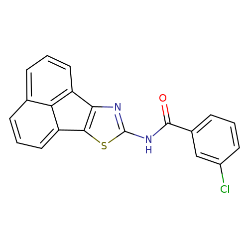 3-chloro-N-{11-thia-13-azatetracyclo[7.5.1.0^{5,15}.0^{10,14}]pentadeca-1,3,5(15),6,8,10(14),12-heptaen-12-yl}benzamide
