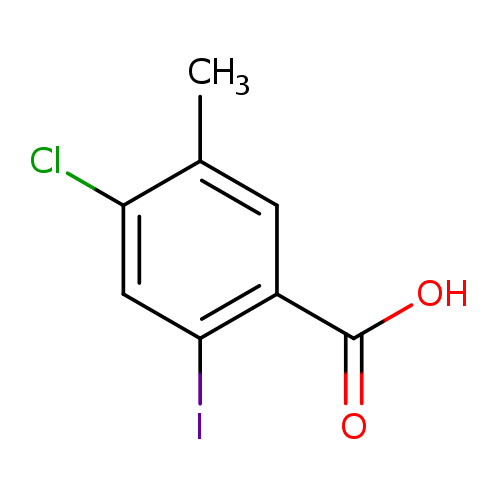 4-chloro-2-iodo-5-methylbenzoic acid