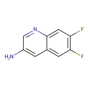 6,7-difluoroquinolin-3-amine