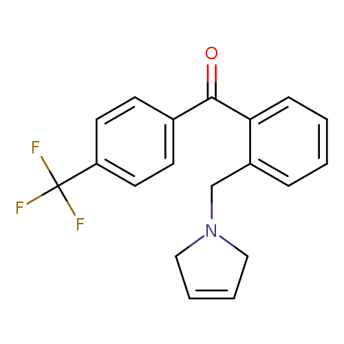 (2-((2,5-Dihydro-1H-pyrrol-1-yl)methyl)phenyl)(4-(trifluoromethyl)phenyl)methanone