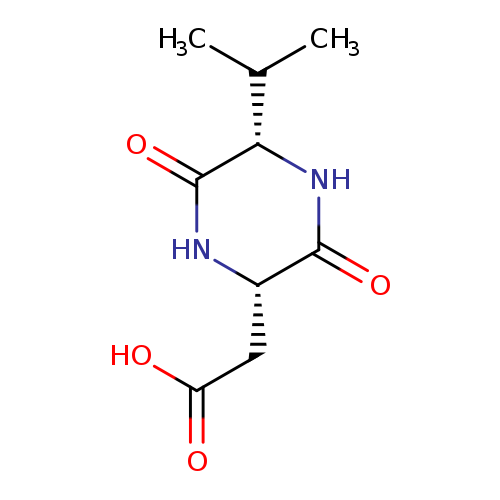 2-Piperazineaceticacid, 5-(1-methylethyl)-3,6-dioxo-, (2S,5S)-