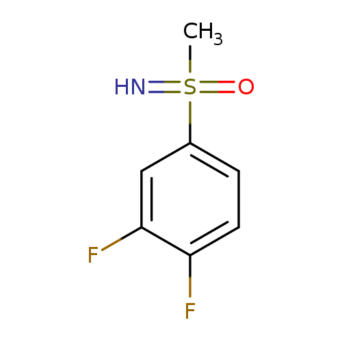 (3,4-difluorophenyl)(imino)methyl-lambda6-sulfanone