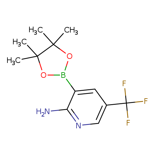 3-(4,4,5,5-tetramethyl-1,3,2-dioxaborolan-2-yl)-5-(trifluoromethyl)pyridin-2-amine