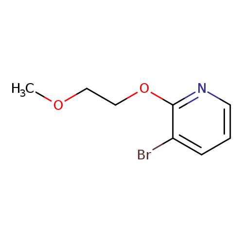 3-Bromo-2-(2-methoxyethoxy)pyridine