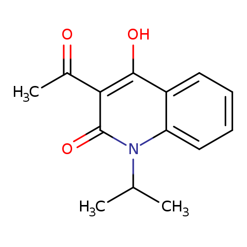 3-Acetyl-4-hydroxy-1-(propan-2-yl)-1,2-dihydroquinolin-2-one