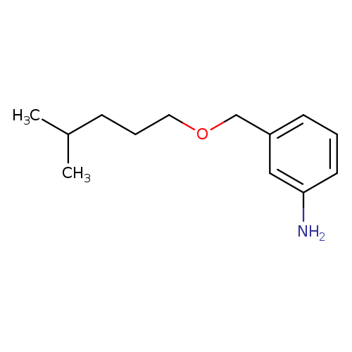 3-([(4-Methylpentyl)oxy]methyl)aniline